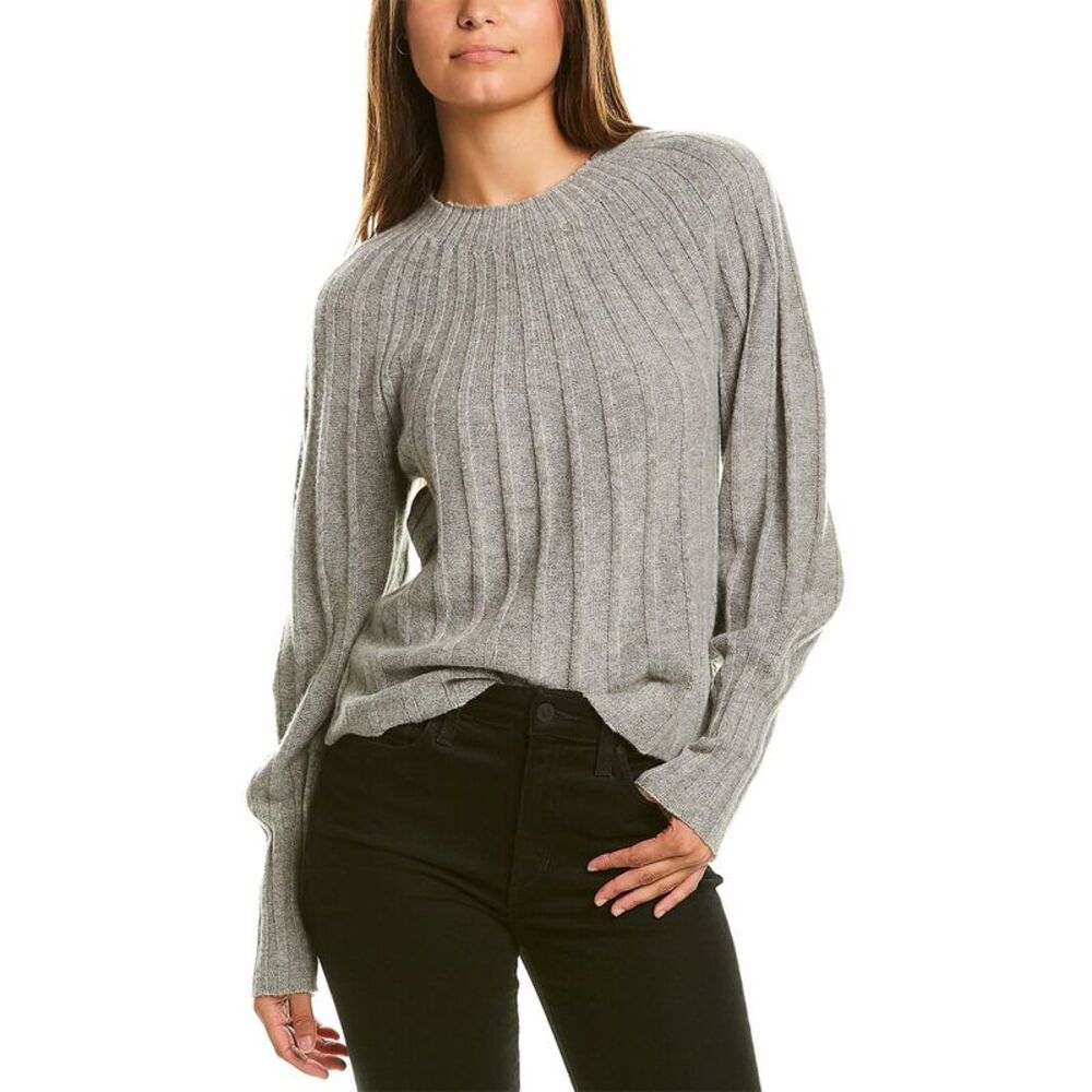 3.1 Phillip Lim Womens  Cashmere & Wool Pullover Sweater, Grey